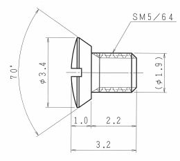 sewing machine screw